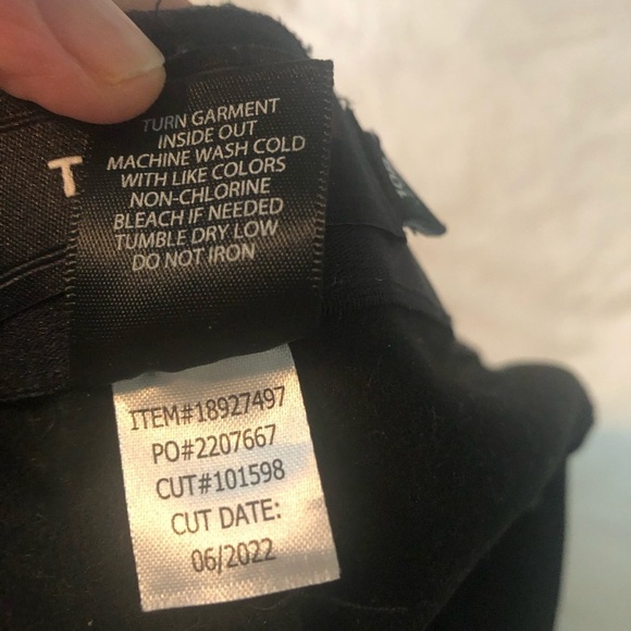 Torrid black faux leather trousers size 10 - Picture 5 of 16